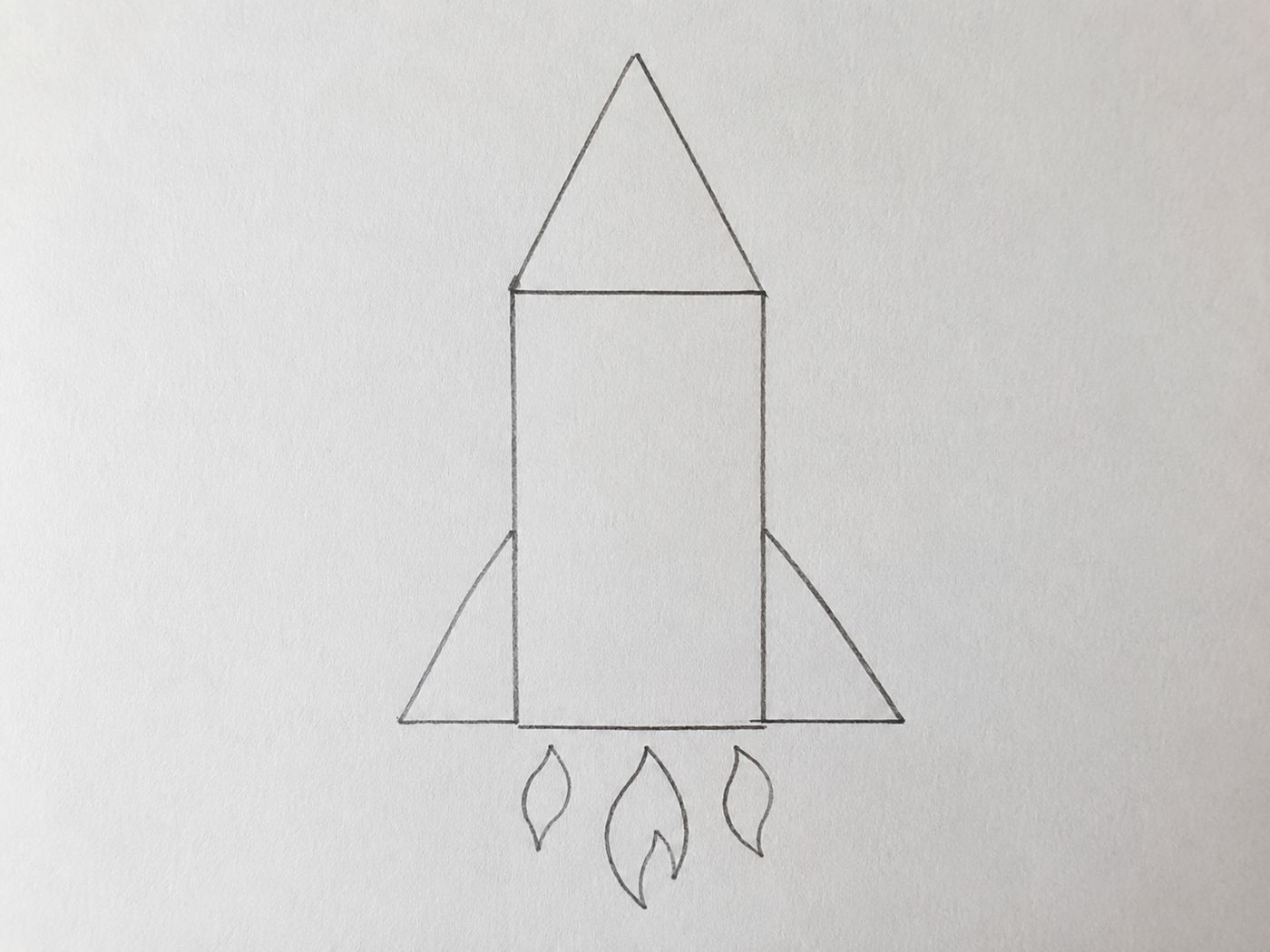 Boceto en papel del proyecto