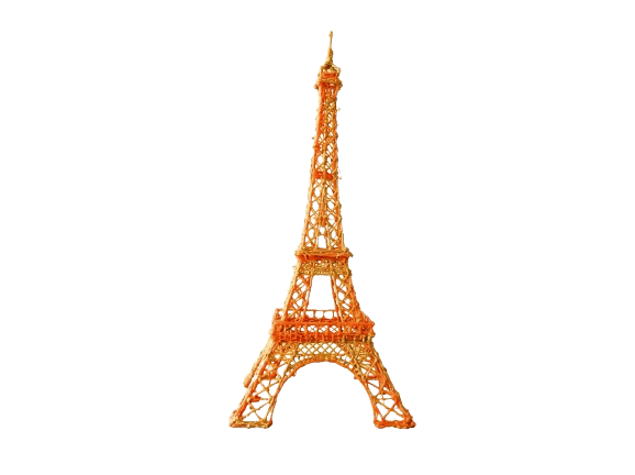 Torre Eiffel hecha con lápiz 3D