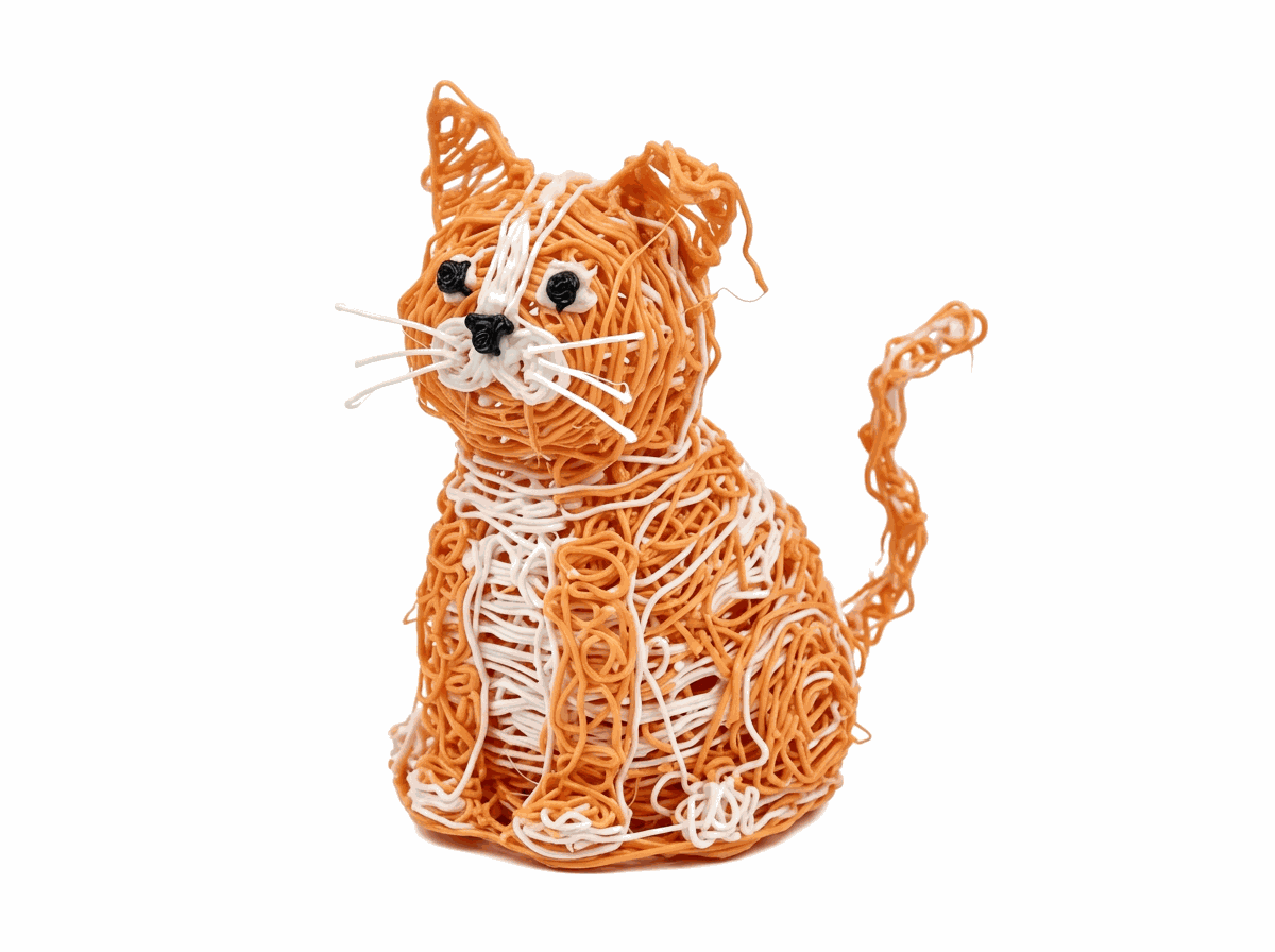 Gato en 3D
