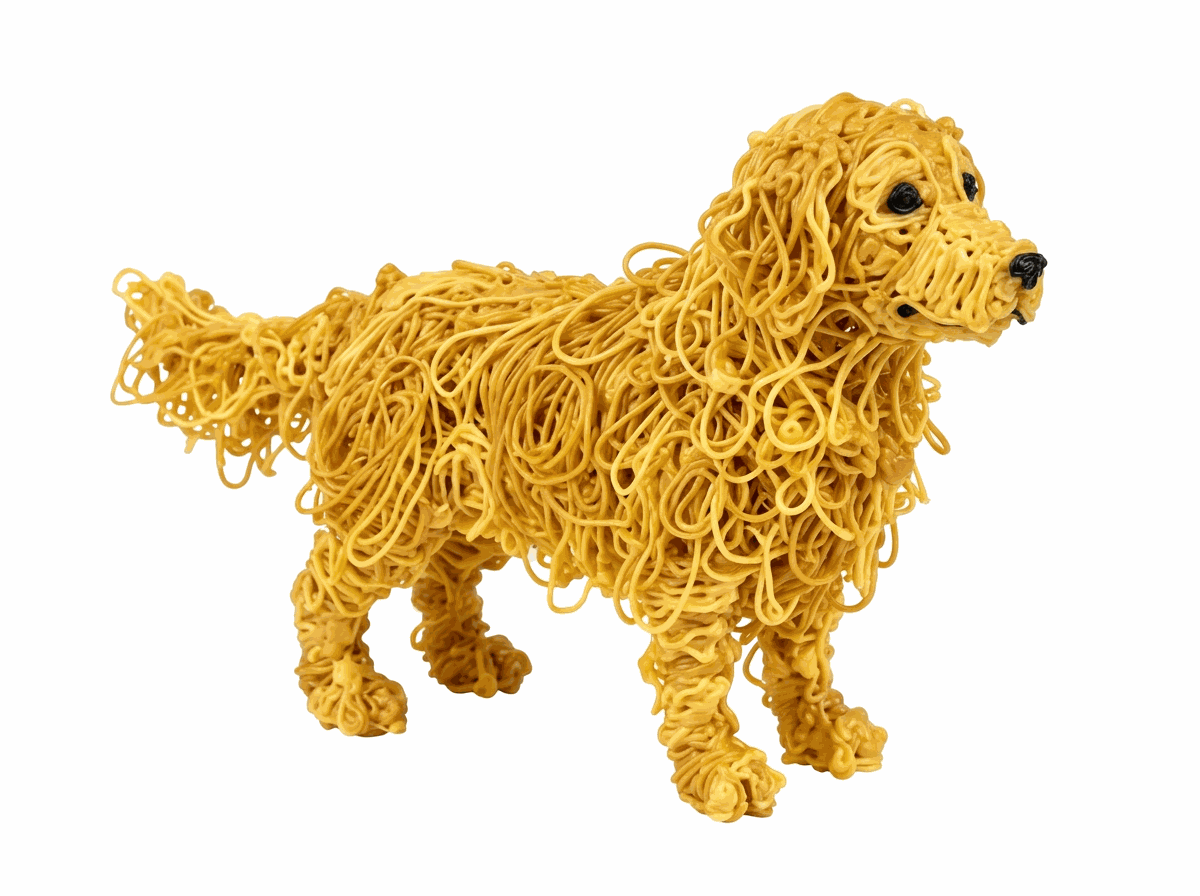 Golden Retriever en 3D